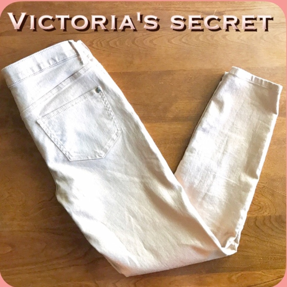 Rose Gold Shimmery Jeans by VICTORIA’S SECRET - Picture 4 of 4